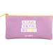 Jemedisais, Trousse plate en simili cuir 22x1x14 cm, assortis./ Pce