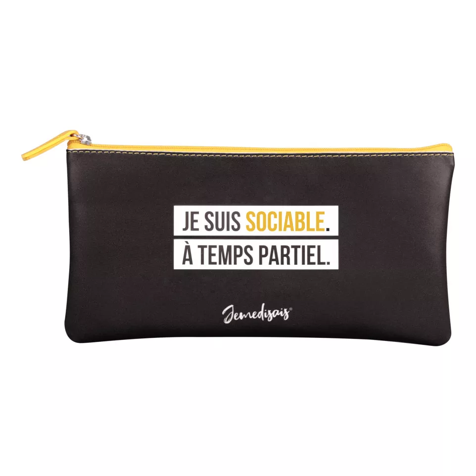Jemedisais, Trousse plate en simili...