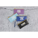 Jemedisais, Trousse plate en simili cuir 22x1x14 cm, assortis./ Pce