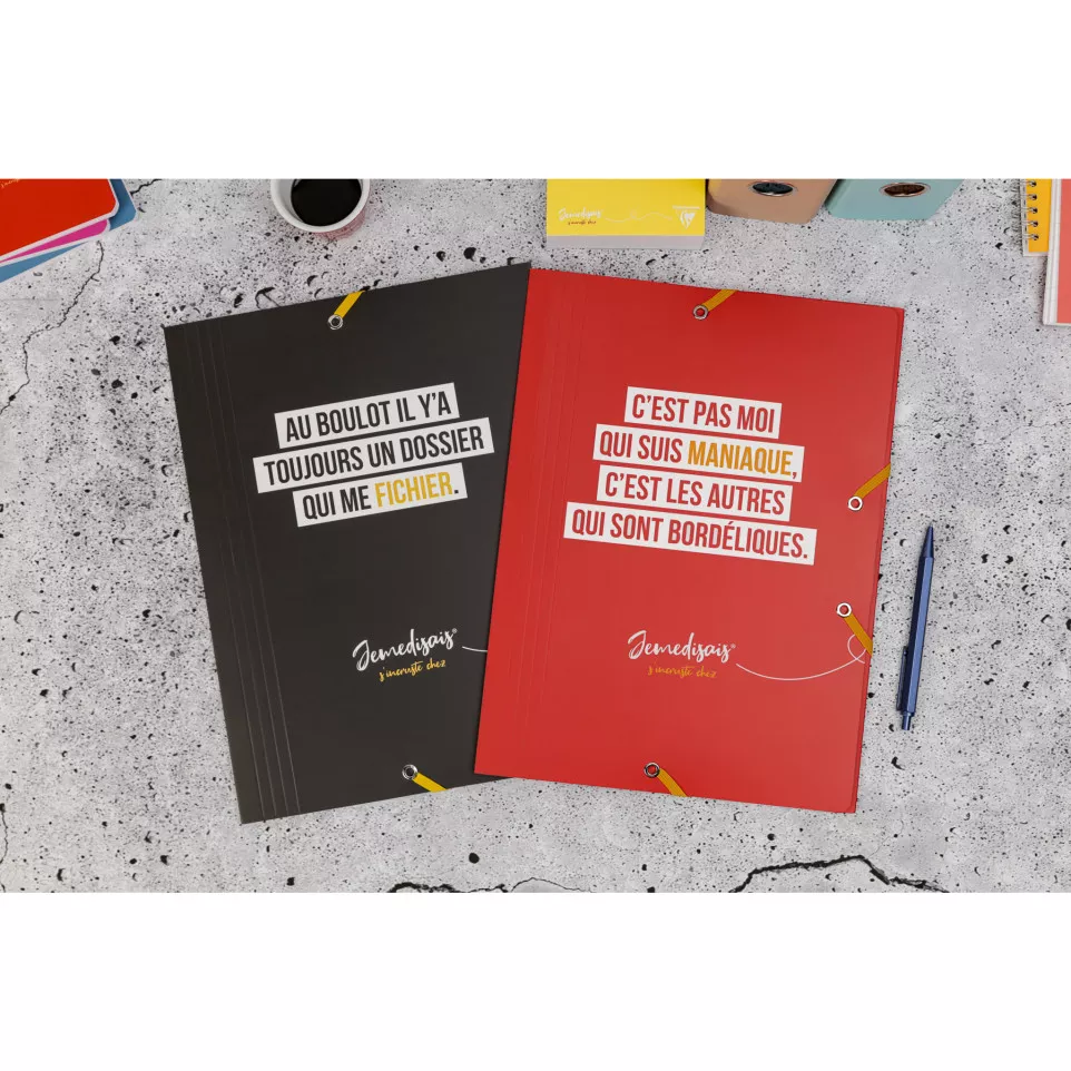 Jemedisais, Elastic folder 24x32cm-/ Pc.