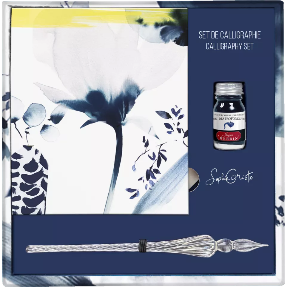 Inkebana kalligrafie set...