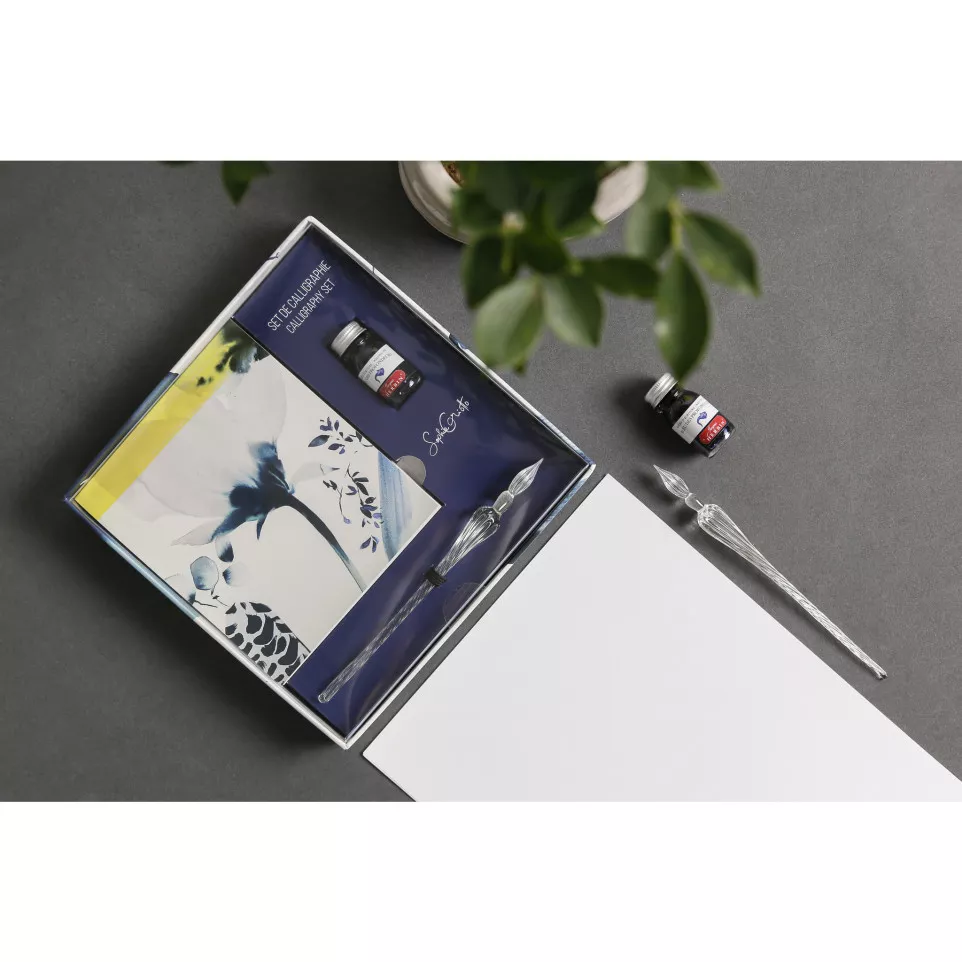 Inkebana kalligrafie set...