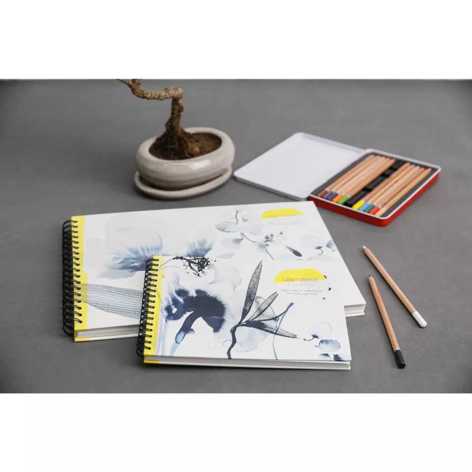 Inkebana, Carnet d'artiste reliure...