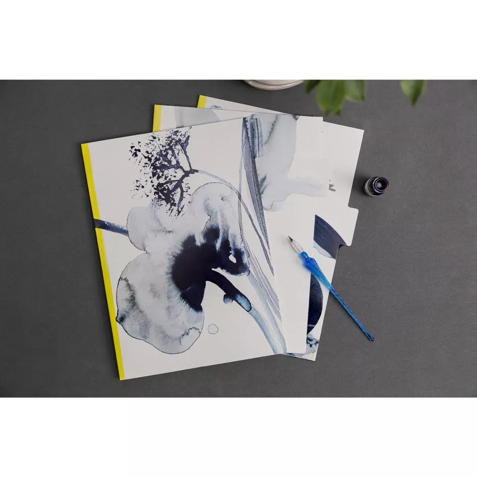 Inkebana, Set 3 mappen met tabs...