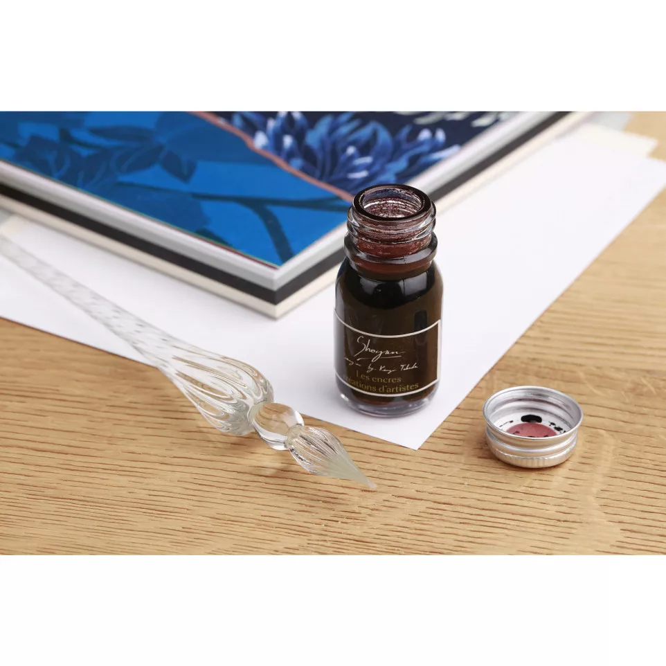 K3 blue, Set de calligraphie 21x21 cm...