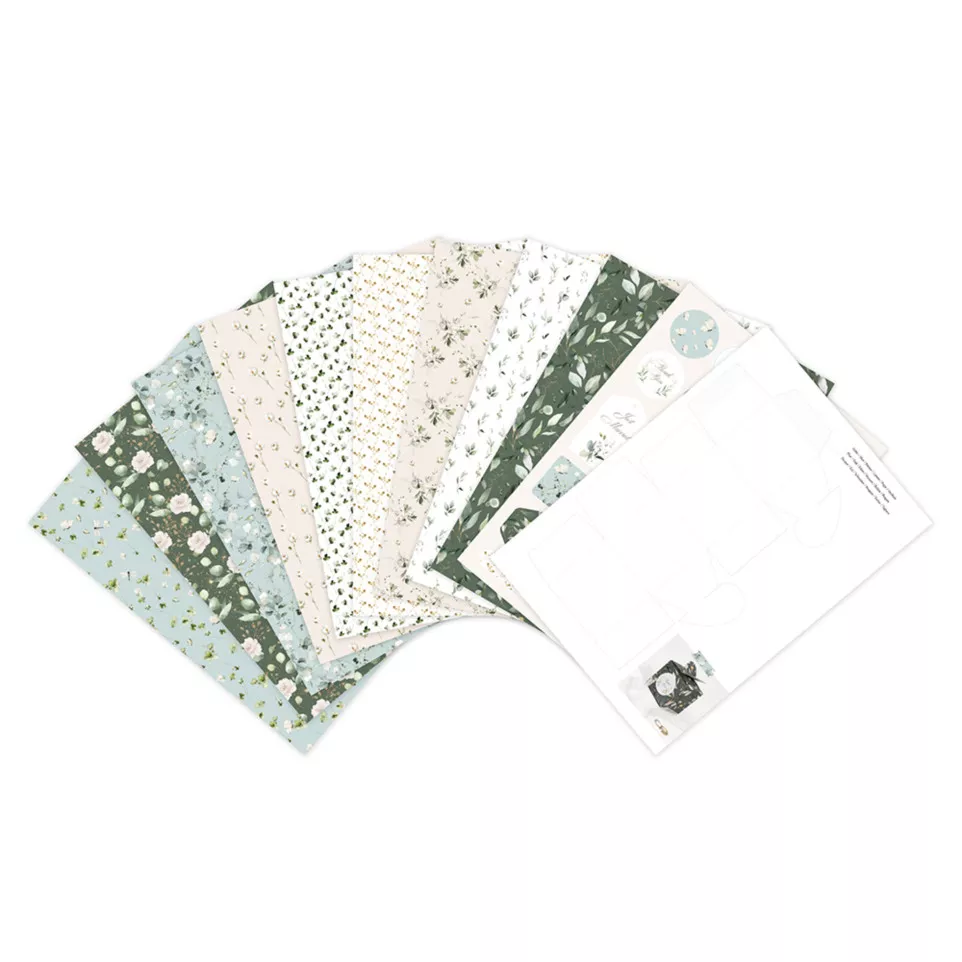 BLOC A4 20F imprimees, Romantique-/ Pc.