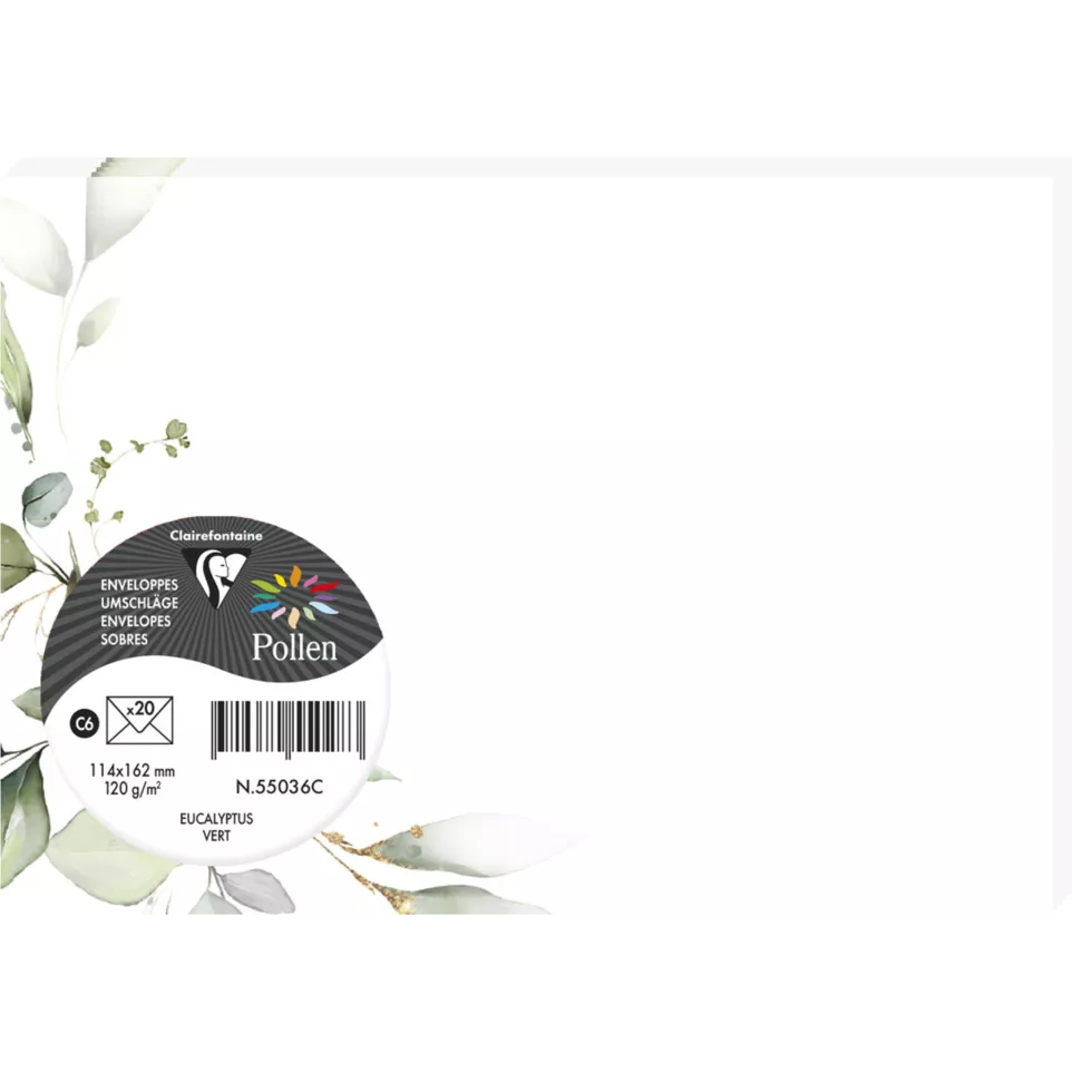 114X162 PR GUM ENV E-UCALYPTUS...