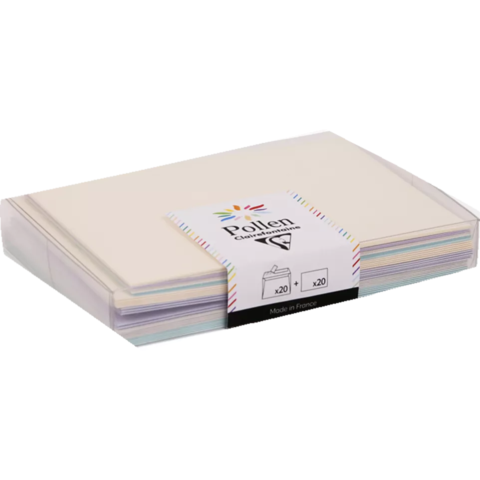 Coffret Pollen de 20 enveloppes C6...