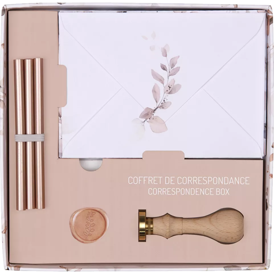 COFFRET DE CORRESPONDANCE, 20...