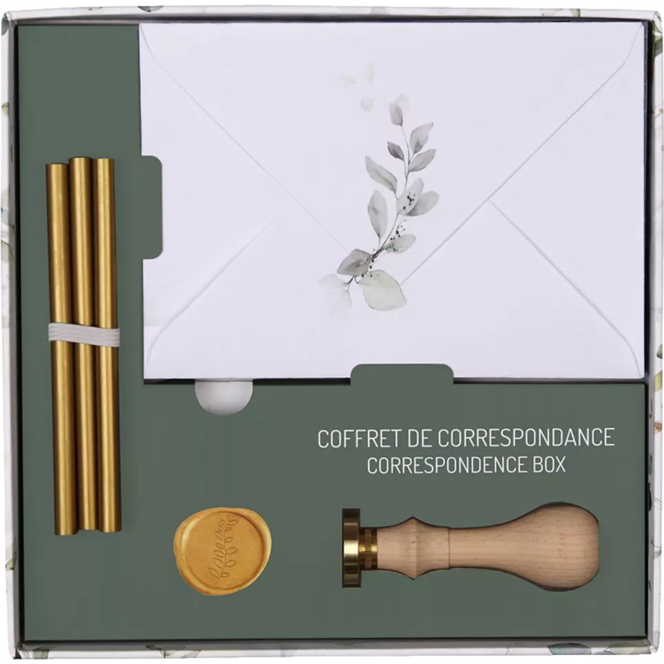 COFFRET DE CORRESPONDANCE, 20...