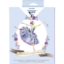 SET DE CORRESPONDANCE KIDS, 8 feuilles A5 + 8 enveloppes C6 + 4 cartes 11x15,5cm + 2 planches de stickers, Ballerine/ Pce