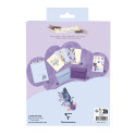 SET DE CORRESPONDANCE KIDS, 8 feuilles A5 + 8 enveloppes C6 + 4 cartes 11x15,5cm + 2 planches de stickers, Ballerine/ Pce