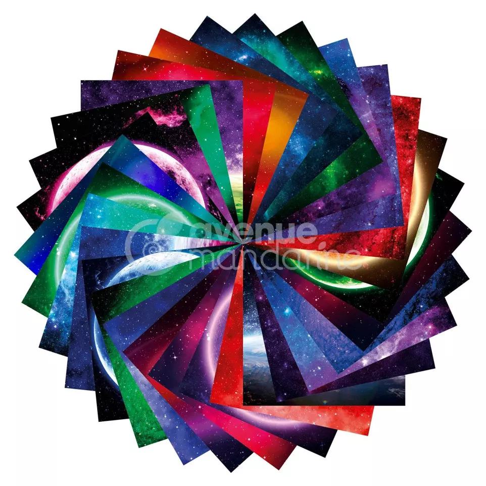 Origami Paper, Space/ Pc.