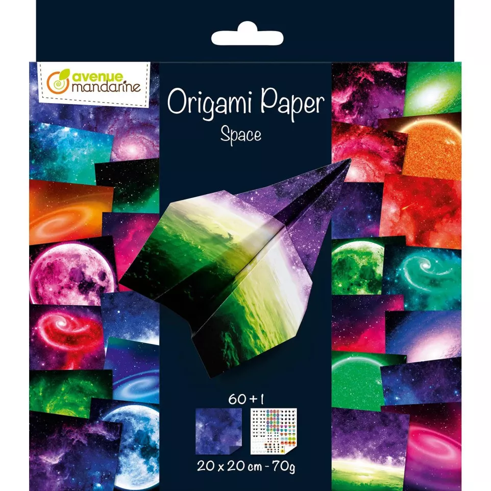 Origami papier, Ruimte-/ St.