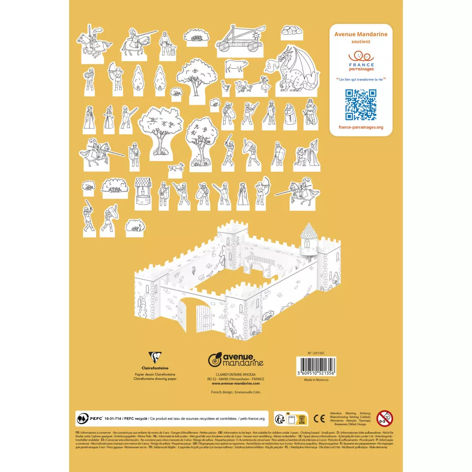 Graffy Décor, Château de chevaliers/ Pce