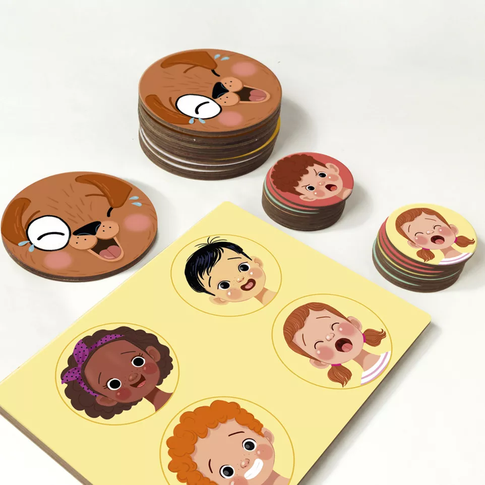 Educational box, Les Emotions/ Pc.