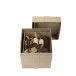Assorment of 2 Square Gift Boxes 26x26x32.5cm/ Pc.