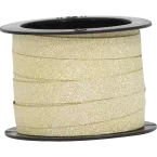 18 ribbons 10mx10mm-Glit. Gold/silver/B/ Pc.