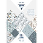 A4 printed paper pad- 20S,...