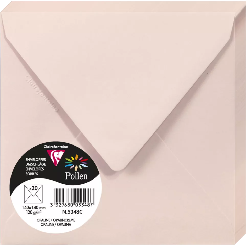 140x140 pk 20 envel.-gom 120g...