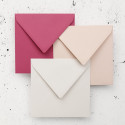 Clairefontaine Pollen Iridescent Envelopes 120g X20, 140x140, Cream/ Pc.