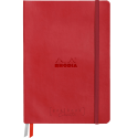 Rhodiarama Goalbook Creation rembordé rigide A5 100p papier lavis technique blanc uni 200g avec élastique/ Pce