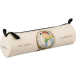 Ast4 Crayonnés sous la loupe Trousse en PU Ø6x21 cm, blanc/ Pce