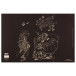 Ast4 Cray/Glass Blac-k desk mat 60x40 cm/ Pc.