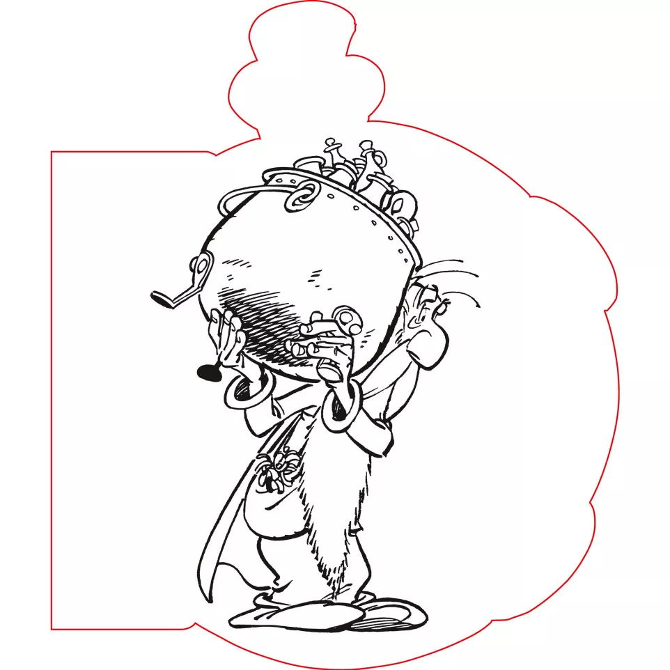 Astérix Bloc de coloriage Potion...