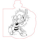 Astérix Bloc de coloriage Potion Magique 13,5x16cm/ Pce