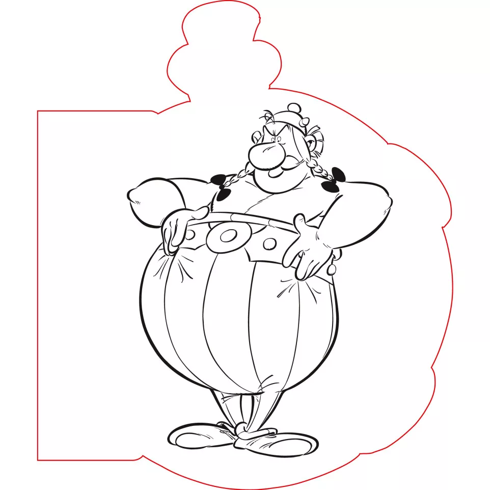 Astérix Bloc de coloriage Potion...