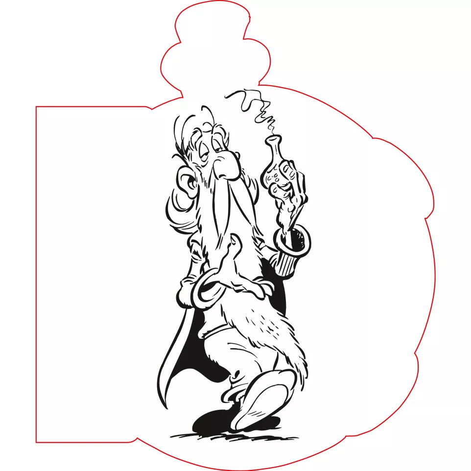 Astérix Bloc de coloriage Potion...