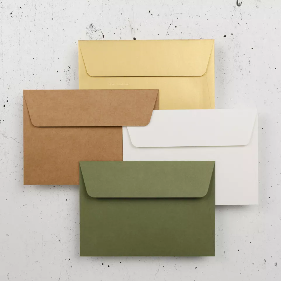 Pk 20 env. C6 wit naturel 120g-/ St.