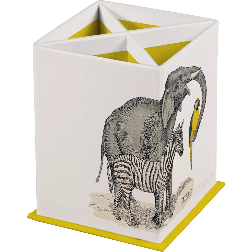 Animalis, Squared pe-ncil pot...