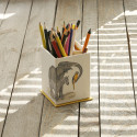 Animalis, Squared pe-ncil pot 8,5x8,5x11/ Pc.