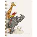 Animalis, Wrbnd nbk-A5 74 sheets Lined/ Pc.