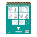 Kleurboek thema Egyp-te 25x20cm 20 blad/ St.