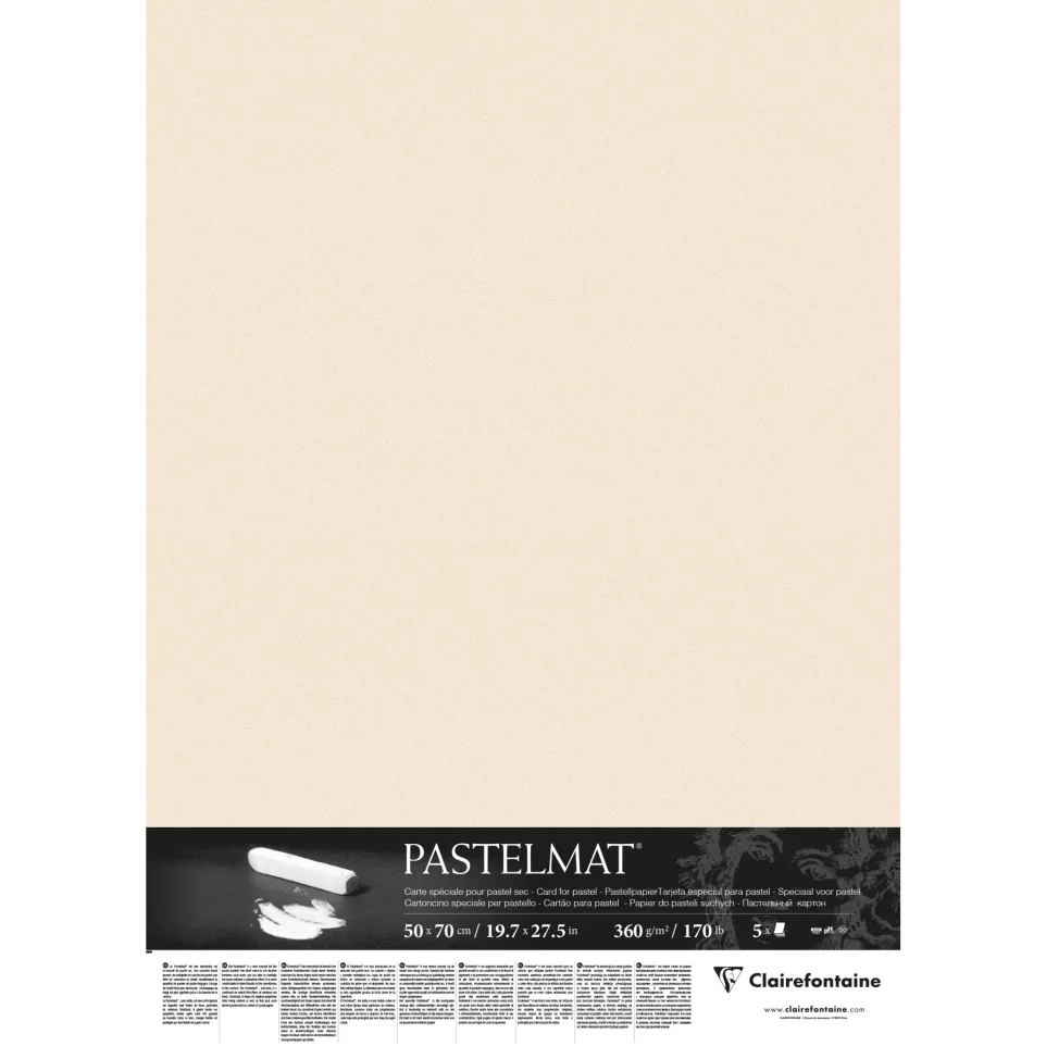 Pastelmat Sheets X5 50x70, 360g/ Pc.