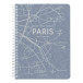 Jeans métro, Carnet reliure intégrale A5 - 14,8 x 21 cm, 148 pages, Ligné, ass./ Pce