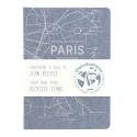 Jeans métro, Carnet piqué cousu fil A6 - 10,5 x 14,8 cm, 96 pages, ligné, ass./ Pce