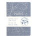 Jeans métro, Carnet piqué cousu fil A6 - 10,5 x 14,8 cm, 96 pages, ligné, ass./ Pce