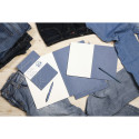 Jeans métro, Carnet piqué cousu fil A6 - 10,5 x 14,8 cm, 96 pages, ligné, ass./ Pce