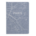 Jeans métro, Carnet piqué cousu fil A6 - 10,5 x 14,8 cm, 96 pages, ligné, ass./ Pce