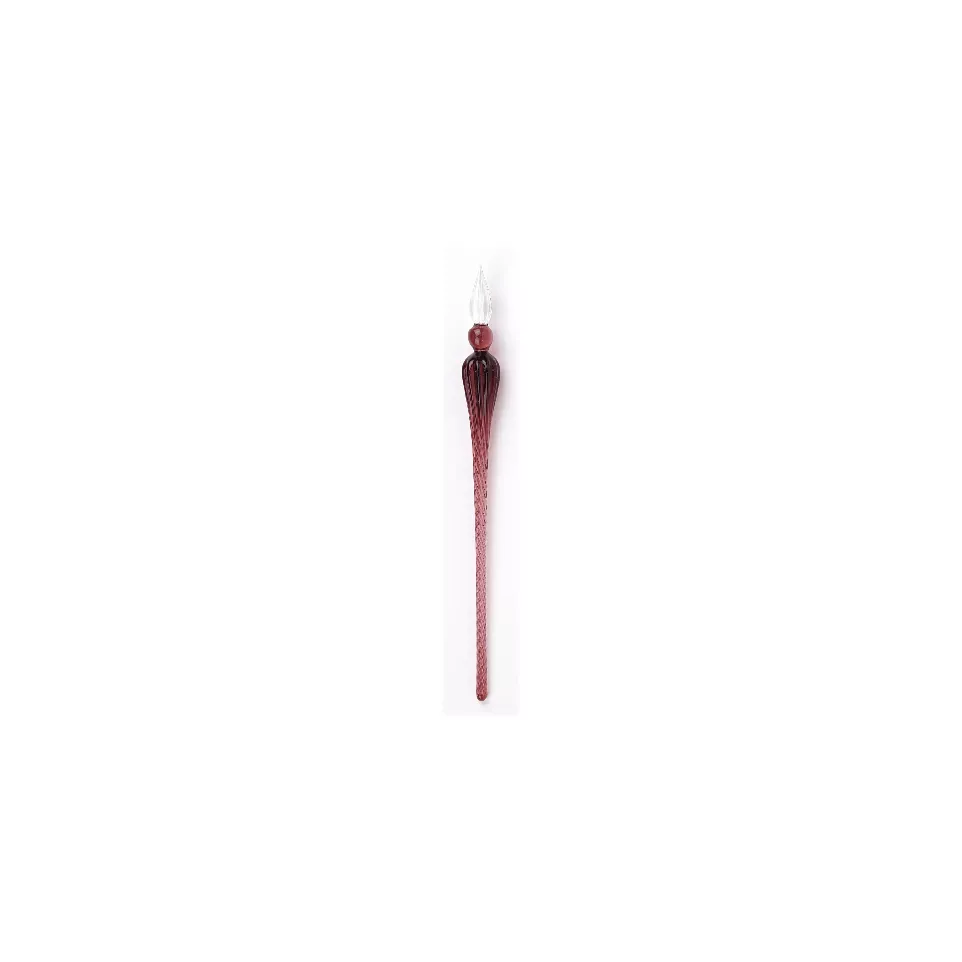 Glaspen rond 18cm Violet-/ St.