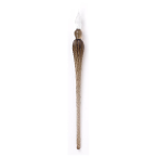 Glaspen rond 18,5cm zwart-/...