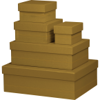 Rhodiarama set 5 gift boxes...