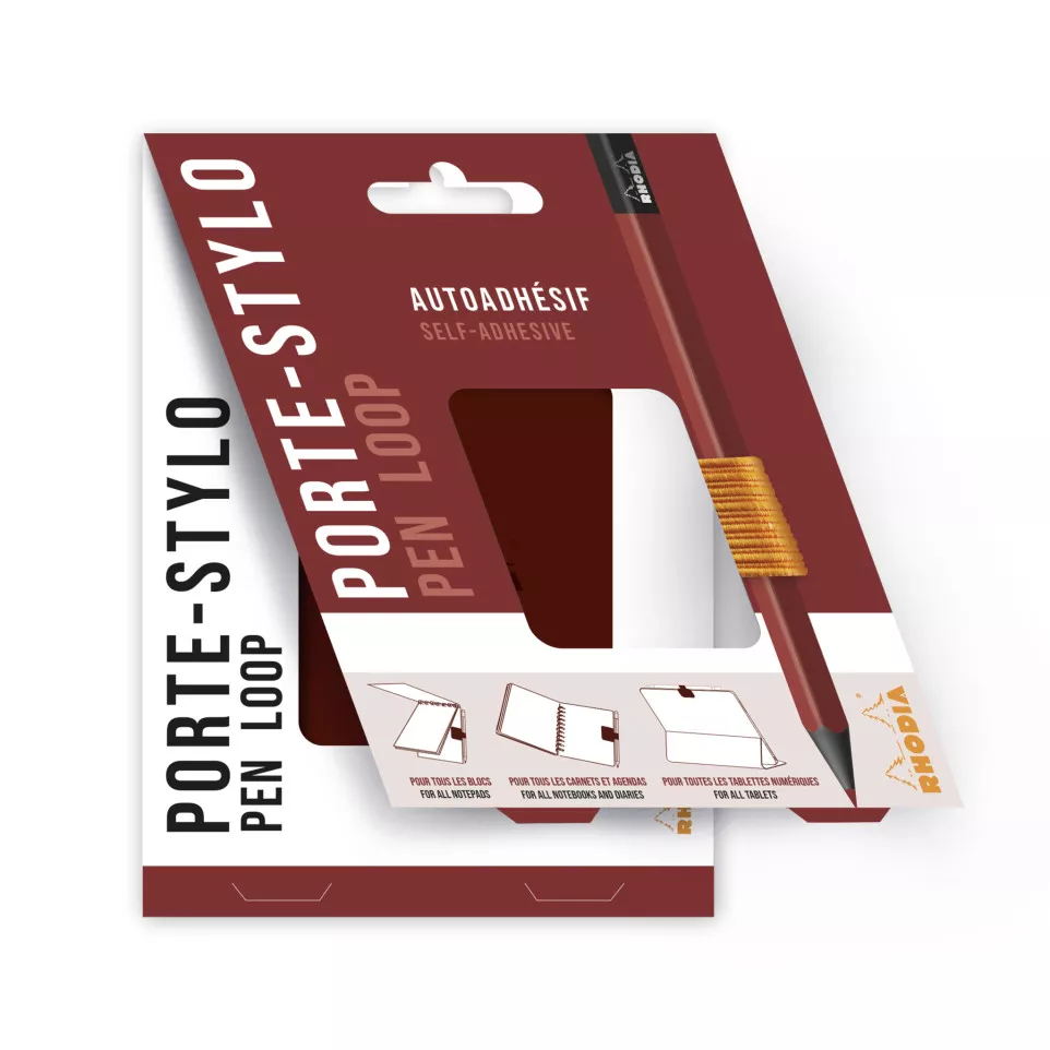 Rhodiarama Self Adhesive Pen Loop/ Pc.