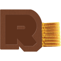 Rhodiarama pennenlus koper-/ St.