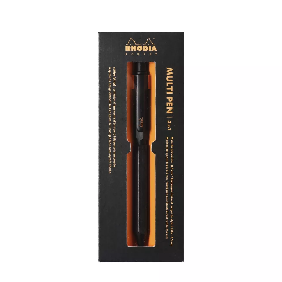 Rhodia 3 in 1 scRipt ballpoint pen,...