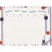 Punchy weekplanner 55bl 30x40cm-/ St.